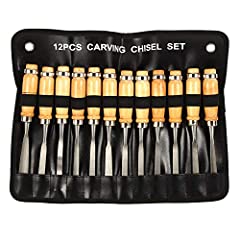 12 pcs Wood Chisel Tool Set,Woodworking Chisels Wood for sale  Delivered anywhere in USA 