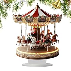 Villaggio natale carousel usato  Spedito ovunque in Italia 