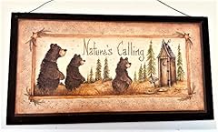 Natures calling bear for sale  Delivered anywhere in USA 