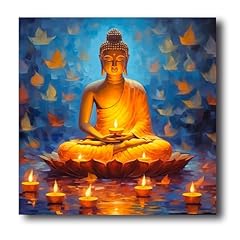 Lzimu buddha canvas for sale  Delivered anywhere in UK
