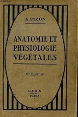 Anatomie physiologie vegetales d'occasion  Livré partout en France