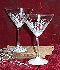 Hand painted martini for sale  Delivered anywhere in USA 
