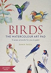 Birds watercolour art for sale  Delivered anywhere in UK