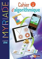 Myriade cahier algorithmique d'occasion  Livré partout en France