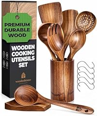 Wooden utensil set for sale  Delivered anywhere in USA 