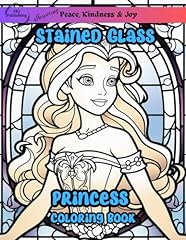 Stained glass princess for sale  Delivered anywhere in USA 