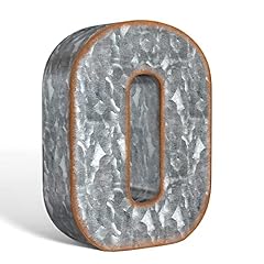 Galvanized metal letter for sale  Delivered anywhere in USA 