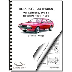 Scirocco elektrische anlage gebraucht kaufen  Wird an jeden Ort in Deutschland