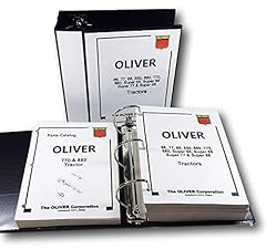Oliver 770 880 Tractor Service Repair Manual Parts for sale  Delivered anywhere in USA 