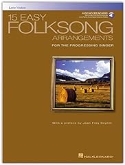 Easy folksong arrangements for sale  Delivered anywhere in USA 