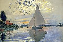 Claude monet sailboat for sale  Delivered anywhere in USA 