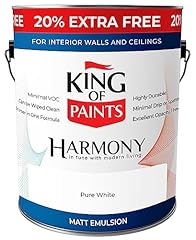 King paints white for sale  Delivered anywhere in UK