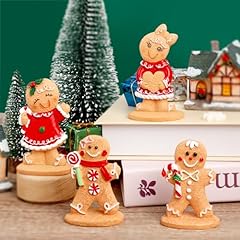 Hiawbon 4pcs gingerbread for sale  Delivered anywhere in USA 