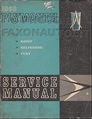 1960 plymouth repair for sale  Delivered anywhere in USA 