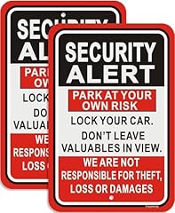 Security alert sign for sale  Delivered anywhere in USA 