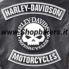 GZM Skull Willie G. Harley Davidson Lot de 3 Rustines d'occasion  Livré partout en France