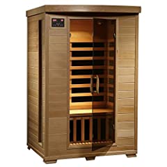 HEATWAVE Radiant Saunas 2-Person Hemlock Infrared Sauna for sale  Delivered anywhere in USA 