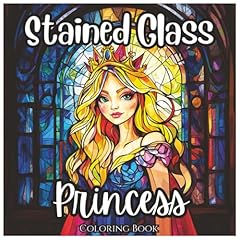 Stained glass princess for sale  Delivered anywhere in USA 