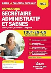 Concours secrétaire administr d'occasion  Livré partout en France