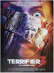 Terrifier affiche cinéma d'occasion  Livré partout en France