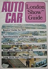 Autocar magazine 1971 d'occasion  Livré partout en France