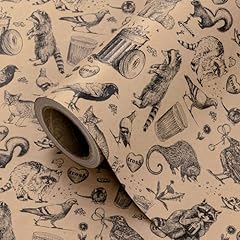 Wrapaholic kraft animal for sale  Delivered anywhere in USA 