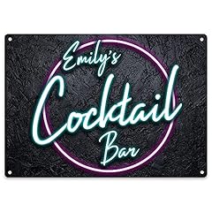 Cocktail bar sign for sale  Delivered anywhere in UK
