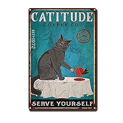 Vintage cat tin for sale  Delivered anywhere in USA 