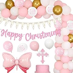 Christening decorations girls for sale  Delivered anywhere in UK