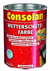 Consolan wetterschutzfarbe wei gebraucht kaufen  Wird an jeden Ort in Deutschland