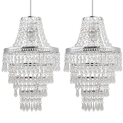 Pair chandelier style for sale  Delivered anywhere in UK