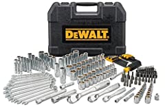 DEWALT Mechanics Tool Set, 1/4" & 3/8" & 1/2" Drive,, used for sale  Delivered anywhere in USA 