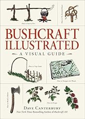 Bushcraft illustrated visual for sale  Delivered anywhere in USA 