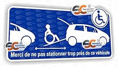 Sticker autocollant handicap d'occasion  Livré partout en France