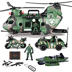 JOYIN 10-in-1 Army Helicopter Toys, Boys Military Toys, for sale  Delivered anywhere in USA 