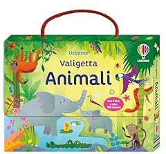 Animali. valigetta. con usato  Spedito ovunque in Italia 
