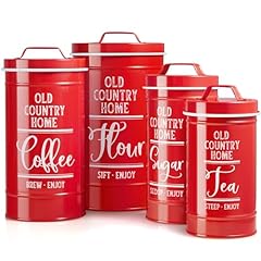Dayyet red canisters for sale  Delivered anywhere in USA 