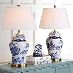 Used, SAFAVIEH Lighting Collection Shanghai Chinoiserie Blue/ for sale  Delivered anywhere in USA 