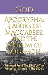 Apocrypha books maccabees for sale  Delivered anywhere in USA 