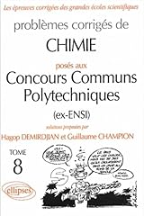 Chimie concours communs d'occasion  Livré partout en France