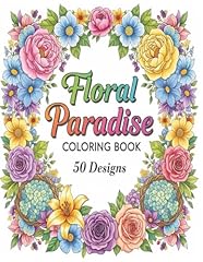 Flowers coloring book for sale  Delivered anywhere in USA 