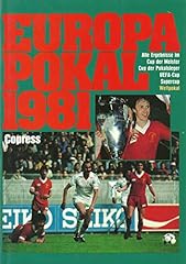 Europapokal 1981 gebraucht kaufen  Wird an jeden Ort in Deutschland