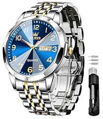 Olevs blue watch for sale  Delivered anywhere in USA 