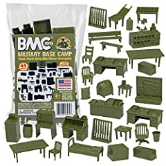 BMC Classic Marx Military Base Camp - 44pc Plastic for sale  Delivered anywhere in USA 