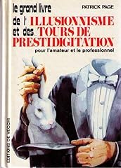 Grand livre illusionnisme d'occasion  Livré partout en France