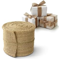 Burlap ribbon inch for sale  Delivered anywhere in USA 
