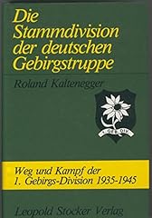 Stammdivision deutschen gebirg gebraucht kaufen  Wird an jeden Ort in Deutschland