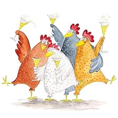 Serviette celebrating chickens gebraucht kaufen  Wird an jeden Ort in Deutschland