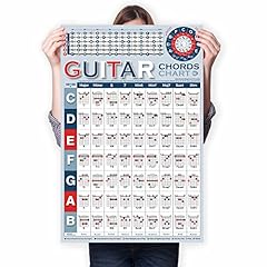 Guitar chord chart for sale  Delivered anywhere in UK