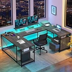Dwvo shaped desk for sale  Delivered anywhere in USA 